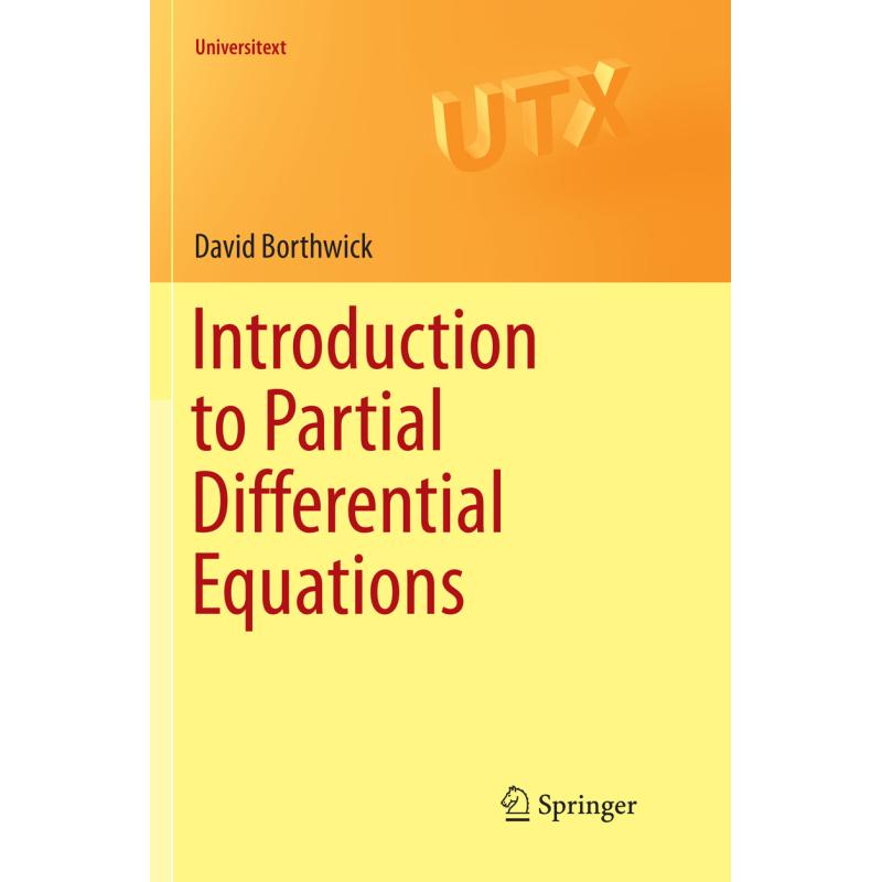 Introduction to Partial Differential Equations (Softcover reprint of ...