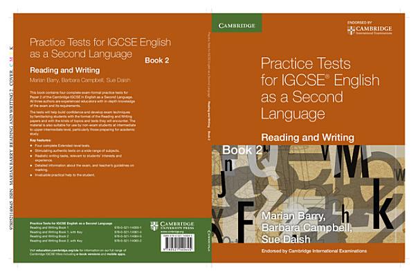 Practice Tests for Igcse English as a Second Language ...