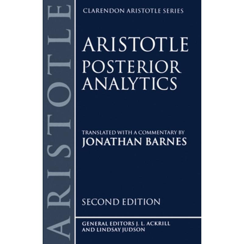 Posterior Analytics - ISBN13:9780198240891 - 澜瑞外文-网上购买外文原版进口图书 LANREE