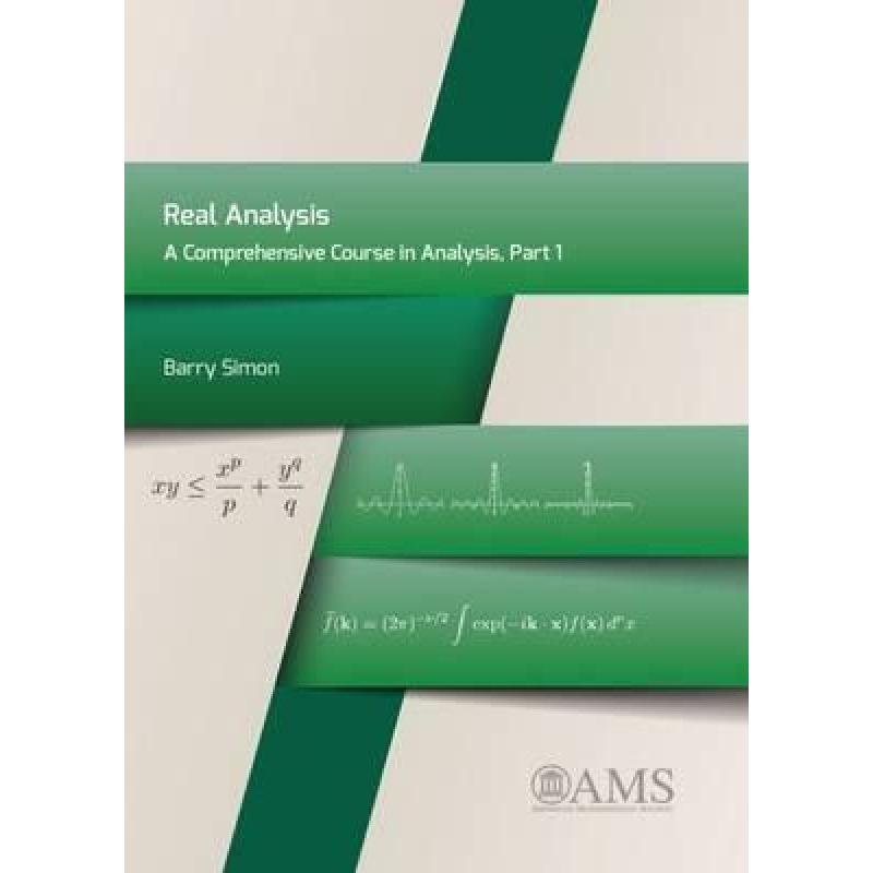 Real Analysis: A Comprehensive Course in Analysis, Part 1 - ISBN13 ...