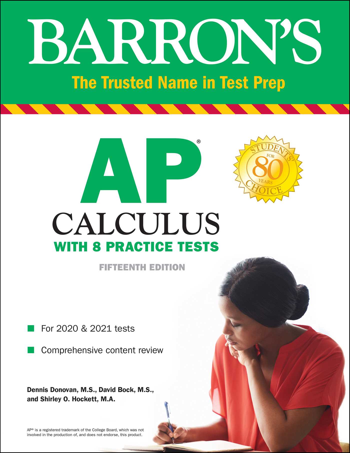 AP Calculus: With 8 Practice Tests (Fifteenth Edition)
