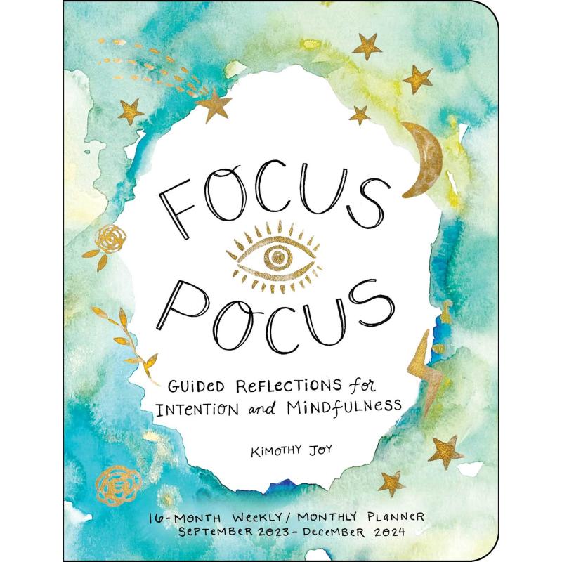 Focus Pocus 16-Month 2023-2024 Weekly/Monthly Planner