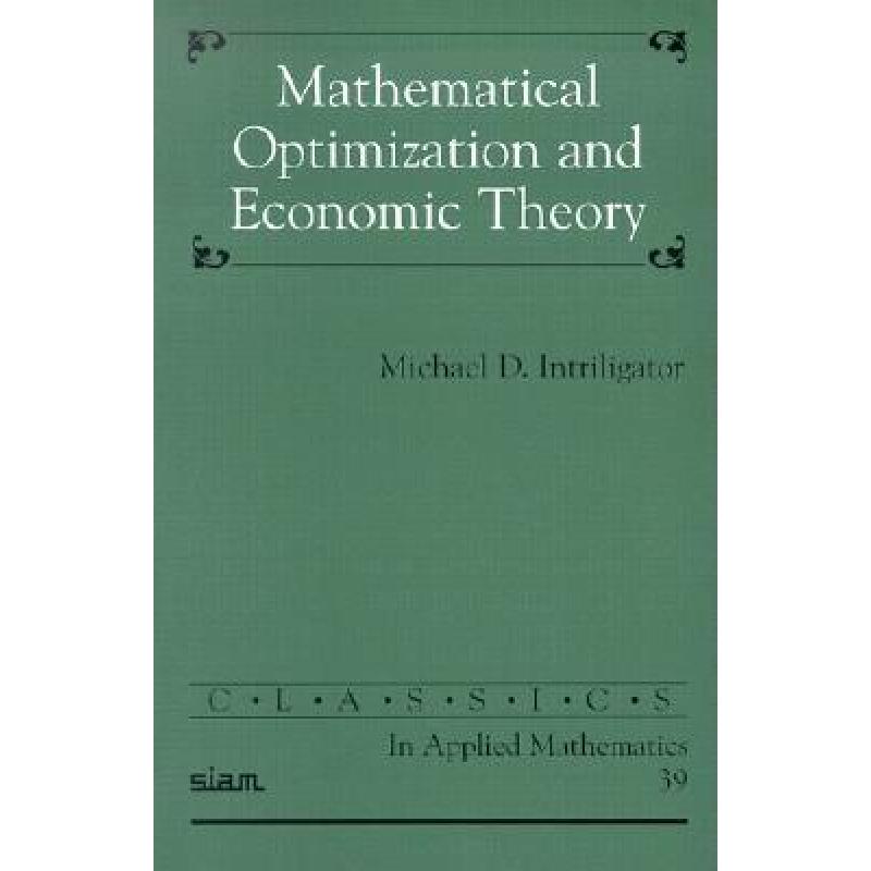 Mathematical Optimization and Economic Theory - ISBN13:9780898715118 ...