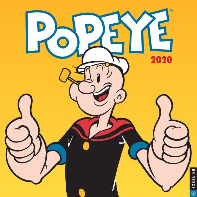 popeye 2020 wall calendar