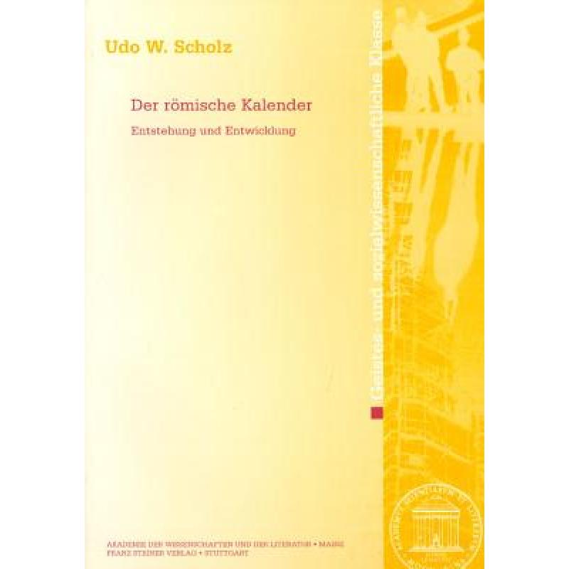 Der Romische Kalender: Entstehung Und Entwicklung