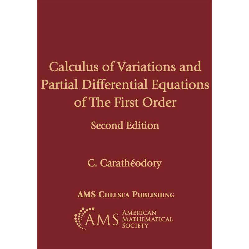 Calculus of Variations and Partial Differential Equations of First ...